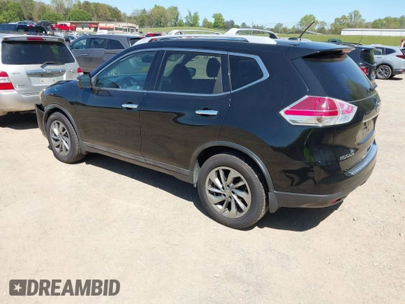 2015 Nissan Rogue SV with VIN 5N1AT2MV6FC791862, listed as a IAAI auction lot 42053524 with 147,286 mi miles and . Bid and sale history available at DreamBid. Image 3.