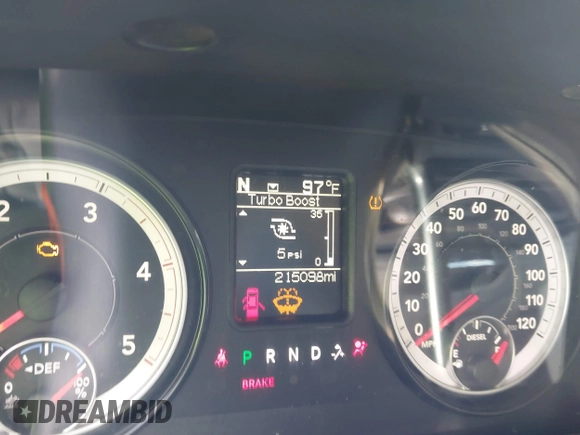 2016 Ram 2500 SLT with VIN 3C6UR5DL9GG210991, listed as a IAAI auction lot 41832164 with 215,098 mi miles. Bid and sale history available at carsss.com. Image 16.
