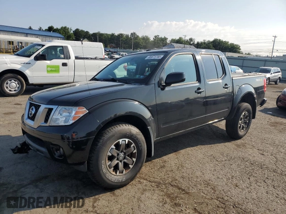 2017 Nissan Frontier Pro-4X with VIN 1N6AD0EV8HN753459, listed as a Copart auction lot 65873765 with 70,809 mi miles and Salvage title. Bid and sale history available at DreamBid. Image 1.