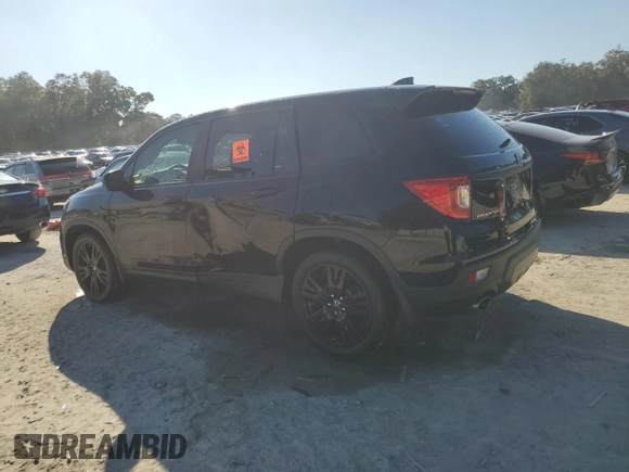 2019 Honda Passport Sport z VIN 5FNYF7H29KB004665, wystawiony jako Copart lot #87881715 z przebiegiem 104 455 mil mil oraz Szkoda całkowita • Salvage title. Historia ofert i sprzedaży dostępna na DreamBid. Obrazek 2.