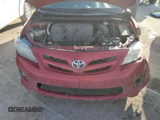 2013 Toyota Corolla L with VIN 5YFBU4EE6DP213474, listed as a Copart auction lot 46928735 with 186,514 mi miles and Salvage Title. Bid and sale history available at carsss.com. Image 12.