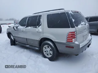 2004 Mercury Mountaineer Convenience z VIN 4M2ZU86W44UJ08815, wystawiony jako Copart lot #44847325 z przebiegiem Nie podano mil oraz Czysty tytuł • Clean title. Historia ofert i sprzedaży dostępna na DreamBid. Obrazek 2.