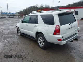2004 Toyota 4Runner SR5 with VIN JTEBU14R348018992, listed as a IAAI auction lot 41948175 with 106,894 mi miles and . Bid and sale history available at DreamBid. Image 3.