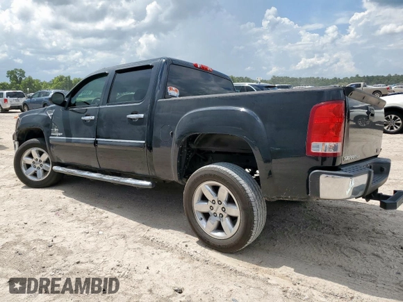 2013 GMC Sierra 1500 SLE with VIN 3GTP1VE0XDG355146, listed as a Copart auction lot 61967045 with 99,095 mi miles and Salvage title. Bid and sale history available at DreamBid. Image 2.