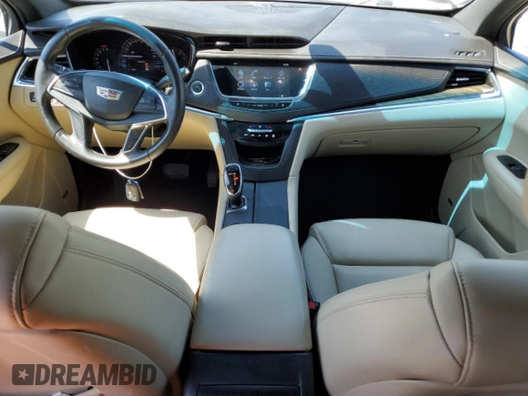 2017 Cadillac XT5 FWD with VIN 1GYKNARS1HZ265368, listed as a Copart auction lot 55365855 with 108,176 mi miles and Salvage title. Bid and sale history available at DreamBid. Image 8.