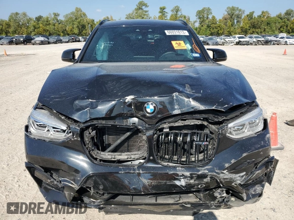 2020 BMW X3 M Competition with VIN 5YMTS0C00L9B27179, listed as a Copart auction lot 66031813 with 51,814 mi miles. Bid and sale history available at carsss.com. Image 5.