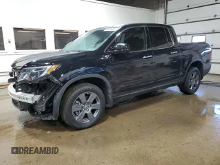 2020 Honda Ridgeline RTL-E z VIN 5FPYK3F76LB003663, wystawiony jako Copart lot #46884955 z przebiegiem 45 975 mil mil oraz Szkoda całkowita • Salvage title. Historia ofert i sprzedaży dostępna na DreamBid. Obrazek 1.