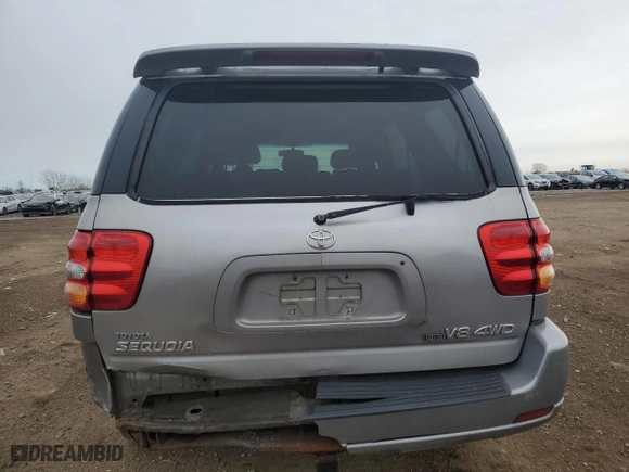 2003 Toyota Sequoia Limited with VIN 5TDBT48A83S144465, listed as a Copart auction lot 44540065 with 213,894 mi miles and Salvage Title. Bid and sale history available at carsss.com. Image 6.