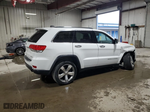 2014 Jeep Grand Cherokee Limited with VIN 1C4RJFBG1EC140601, listed as a Copart auction lot 56298305 with 131,193 mi miles and Salvage title. Bid and sale history available at DreamBid. Image 3.