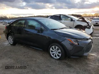 2022 Toyota Corolla LE with VIN JTDEPMAE2NJ207333, listed as a Copart auction lot 49881985 with 104,314 mi miles and Salvage Title. Bid and sale history available at carsss.com. Image 4.