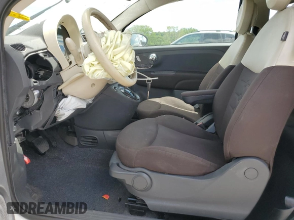 2015 FIAT 500 Pop with VIN 3C3CFFDR2FT501947, listed as a Copart auction lot 58386745 with 75,576 mi miles and Clean title. Bid and sale history available at DreamBid. Image 7.