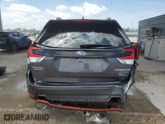 2023 Subaru Forester Special Sports with VIN JF2SKAJC9PH519062, listed as a Copart auction lot 57493575 with 11,588 mi miles and Salvage title. Bid and sale history available at DreamBid. Image 6.