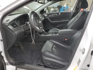 2018 Hyundai Sonata Sport with VIN 5NPE34AF1JH604328, listed as a Copart auction lot 53252525 with 80,276 mi miles and Salvage Title. Bid and sale history available at carsss.com. Image 7.