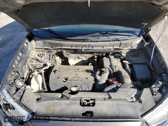 2017 Mitsubishi Outlander ES with VIN JA4AP3AU8HZ009792, listed as a Copart auction lot 48475115 with 123,460 mi miles and Salvage title. Bid and sale history available at DreamBid. Image 12.
