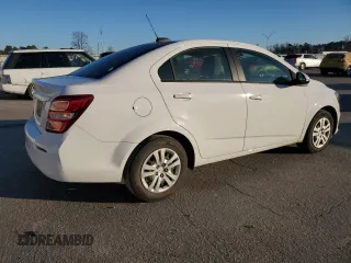2018 Chevrolet Sonic LS with VIN 1G1JB5SH8J4121988, listed as a Copart auction lot 88000095 with 64,875 mi miles and Salvage title. Bid and sale history available at DreamBid. Image 3.