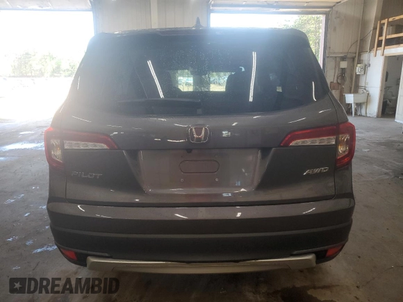 2022 Honda Pilot EX-L with VIN 5FNYF6H53NB098082, listed as a Copart auction lot 57994925 with 44,945 mi miles and Salvage title. Bid and sale history available at DreamBid. Image 6.