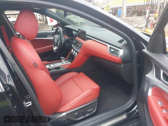 2023 Genesis G70 2.0T with VIN KMTG34TA4PU122026, listed as a IAAI auction lot 41931183 with 15,997 mi miles and . Bid and sale history available at DreamBid. Image 5.