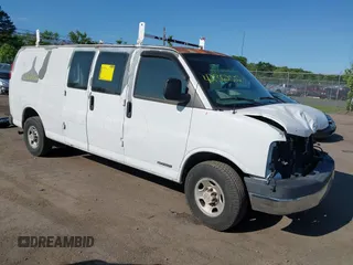 2007 Chevrolet Express Cargo z VIN 1GCGG29V871216560, wystawiony jako IAAI lot #42362502 z przebiegiem 176 114 mil mil oraz . Historia ofert i sprzedaży dostępna na DreamBid. Obrazek 1.