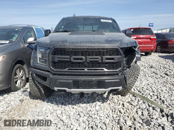 2020 Ford F-150 Raptor with VIN 1FTFW1RG3LFA16497, listed as a Copart auction lot 48388875 with Not Provided miles and Salvage Title. Bid and sale history available at carsss.com. Image 5.