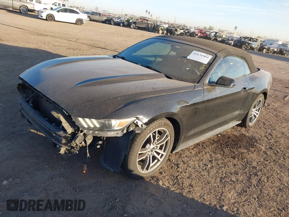 2016 Ford Mustang EcoBoost Premium with VIN 1FATP8UH8G5275027, listed as a IAAI auction lot 41634404 with 92,281 mi miles and . Bid and sale history available at carsss.com. Image 20.
