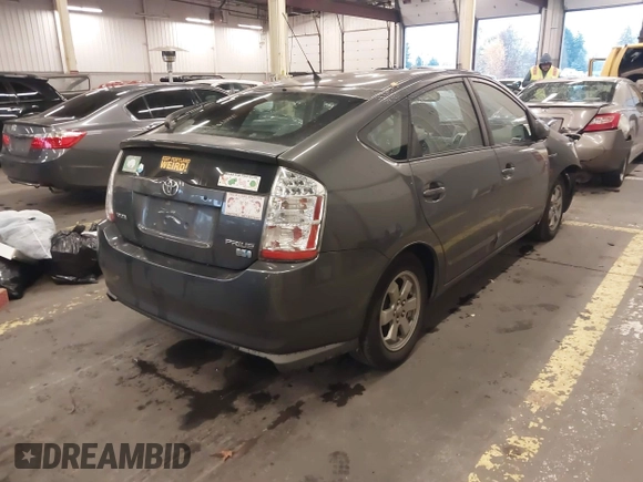 2007 Toyota Prius with VIN JTDKB20U673291386, listed as a IAAI auction lot 41060996 with 103,500 mi miles. Bid and sale history available at carsss.com. Image 4.
