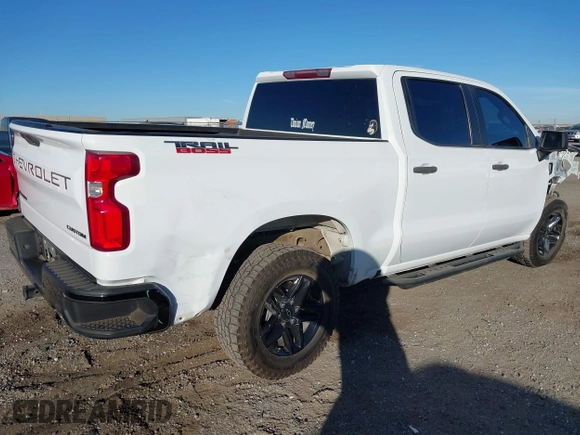 2020 Chevrolet Silverado 1500 Custom Trail Boss with VIN 1GCPYCEF9LZ145463, listed as a IAAI auction lot 41237629 with 99,632 mi miles and . Bid and sale history available at DreamBid. Image 4.
