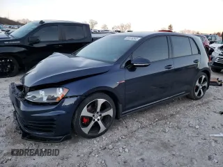 2015 Volkswagen Golf GTI Autobahn with VIN 3VW4T7AUXFM008791, listed as a Copart auction lot 81816343 with 60,690 mi miles. Bid and sale history available at carsss.com. Image 1.