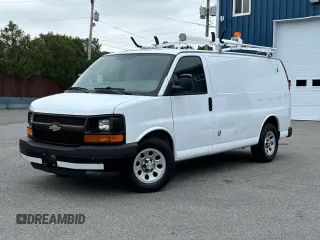 2013 Chevrolet Express Cargo with VIN 1GCSGAFX0D1137969, listed as a Copart auction lot 64886265 with 72,769 mi miles and Clean title. Bid and sale history available at DreamBid. Image 1.