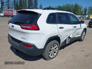 2016 Jeep Cherokee Altitude with VIN 1C4PJLABXGW189373, listed as a IAAI auction lot 42174854 with 153,052 mi miles and . Bid and sale history available at DreamBid. Image 4.