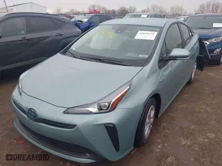 2022 Toyota Prius L Eco with VIN JTDKAMFU4N3164963, listed as a IAAI auction lot 41859931 with 5,118 mi miles. Bid and sale history available at carsss.com. Image 17.