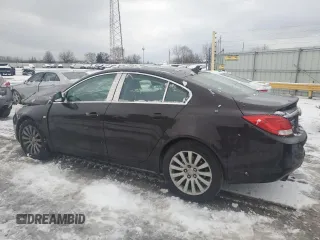 2011 Buick Regal CXL Turbo TO1 with VIN W04GV5EV5B1048859, listed as a Copart auction lot 85644734 with 114,205 mi miles and Non Repairable. Bid and sale history available at carsss.com. Image 2.