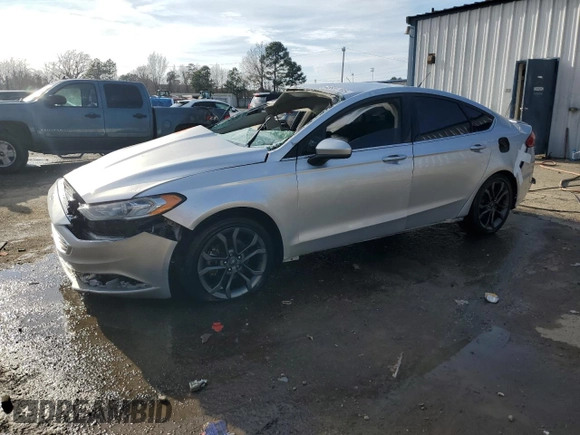 2018 Ford Fusion SE with VIN 3FA6P0HD3JR200732, listed as a Copart auction lot 42681105 with 162,701 mi miles and Salvage Title. Bid and sale history available at DreamBid. Image 1.