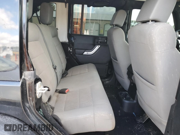 2014 Jeep Wrangler Unlimited Rubicon X с VIN 1C4HJWFG0EL142071, выставлен на аукционе Copart как лот 72898994 с пробегом 110 597 миль миль и Списание • Salvage title. История ставок и продаж доступна на DreamBid. Изображение 10.