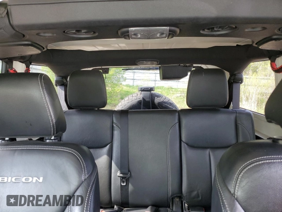 2015 Jeep Wrangler Unlimited Rubicon Hard Rock z VIN 1C4HJWFG5FL706170, wystawiony jako Copart lot #55442965 z przebiegiem Nie podano mil oraz Czysty tytuł • Clean title. Historia ofert i sprzedaży dostępna na DreamBid. Obrazek 10.
