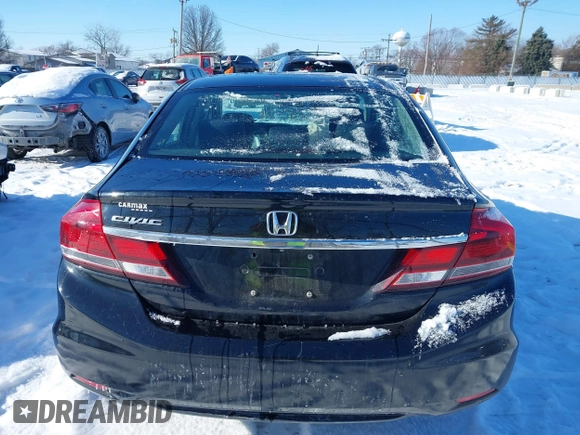 2015 Honda Civic EX z VIN 19XFB2F80FE010721, wystawiony jako IAAI lot #41276439 z przebiegiem 108 722 mil mil oraz . Historia ofert i sprzedaży dostępna na DreamBid. Obrazek 16.