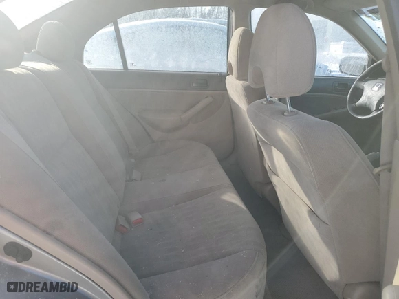 2003 Honda Civic LX with VIN 2HGES16603H944822, listed as a Copart auction lot 42125505 with 235,352 mi miles and Salvage Title. Bid and sale history available at carsss.com. Image 10.