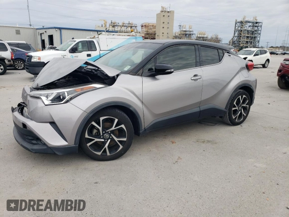 2019 Toyota C-HR XLE with VIN JTNKHMBX4K1045406, listed as a Copart auction lot 47612515 with 38,909 mi miles and Salvage Title. Bid and sale history available at DreamBid. Image 1.