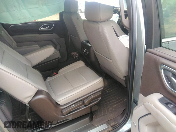 2022 GMC Yukon XL SLT with VIN 1GKS2GKT3NR233736, listed as a IAAI auction lot 37293147 with 27,196 mi miles. Bid and sale history available at carsss.com. Image 8.