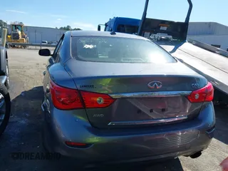 2017 Infiniti Q50 3.0t Premium with VIN JN1EV7AR1HM837831, listed as a IAAI auction lot 41818427 with 68,425 mi miles. Bid and sale history available at carsss.com. Image 16.