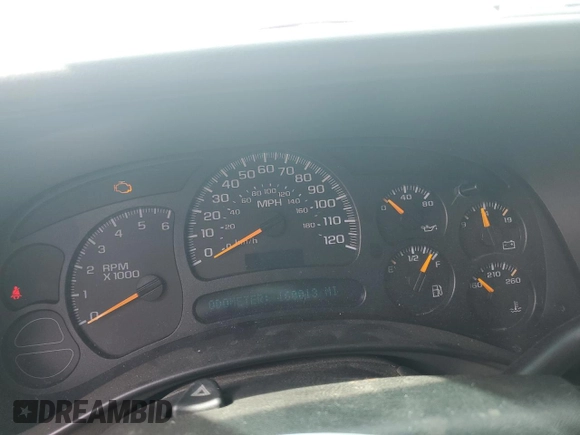 2005 Chevrolet Silverado 1500 LS z VIN 2GCEC13T751337303, wystawiony jako Copart lot #57623445 z przebiegiem 160 013 mil mil oraz Czysty tytuł • Clean title. Historia ofert i sprzedaży dostępna na DreamBid. Obrazek 9.