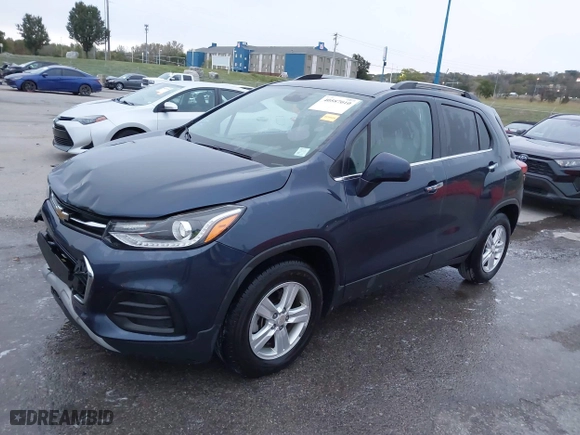2018 Chevrolet Trax LT with VIN 3GNCJLSB7JL196721, listed as a IAAI auction lot 40587010 with 35,173 mi miles. Bid and sale history available at carsss.com. Image 22.