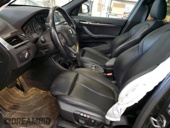 2018 BMW X1 xDrive28i with VIN WBXHT3C31J5L24230, listed as a Copart auction lot 56665305 with Not provided miles and Non repairable. Bid and sale history available at DreamBid. Image 7.