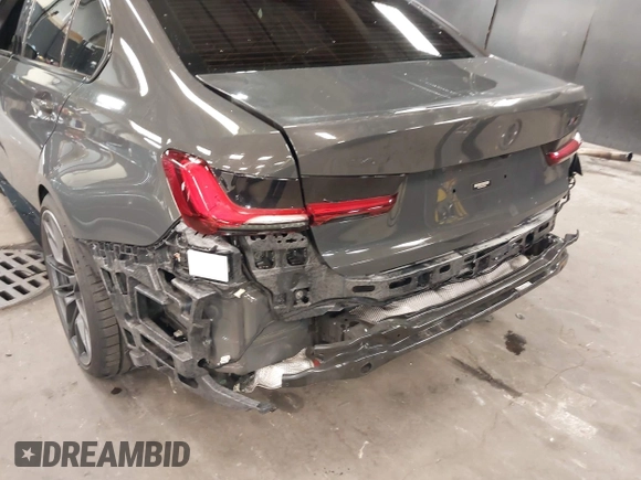 2023 BMW M3 Competition xDrive with VIN WBS43AY08PFP63435, listed as a IAAI auction lot 42136588 with 25,790 mi miles and . Bid and sale history available at DreamBid. Image 21.