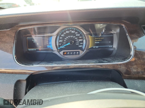 2014 Ford Taurus Limited with VIN 1FAHP2F89EG165301, listed as a Copart auction lot 63856455 with 160,439 mi miles and Clean title. Bid and sale history available at DreamBid. Image 9.