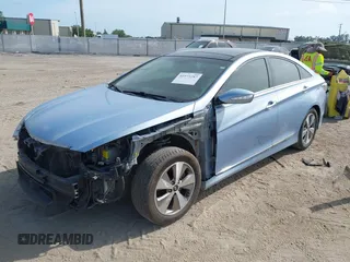 2012 Hyundai Sonata Hybrid with VIN KMHEC4A46CA059778, listed as a IAAI auction lot 41973287 with 118,625 mi miles and . Bid and sale history available at DreamBid. Image 18.