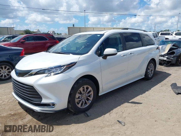 2022 Toyota Sienna XLE с VIN 5TDYRKECXNS074912, выставлен на аукционе IAAI как лот 42266527 с пробегом 59 596 миль миль и . История ставок и продаж доступна на DreamBid. Изображение 17.