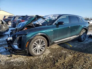 2024 Cadillac LYRIQ Luxury z VIN 1GYKPRRL3RZ112168, wystawiony jako Copart lot #42380975 z przebiegiem 10 428 mil mil oraz Szkoda całkowita • Salvage title. Historia ofert i sprzedaży dostępna na DreamBid. Obrazek 1.