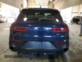 2022 Genesis GV70 Sport with VIN KMUMCDTC5NU073867, listed as a Copart auction lot 88230705 with 28,395 mi miles and Salvage title. Bid and sale history available at DreamBid. Image 6.