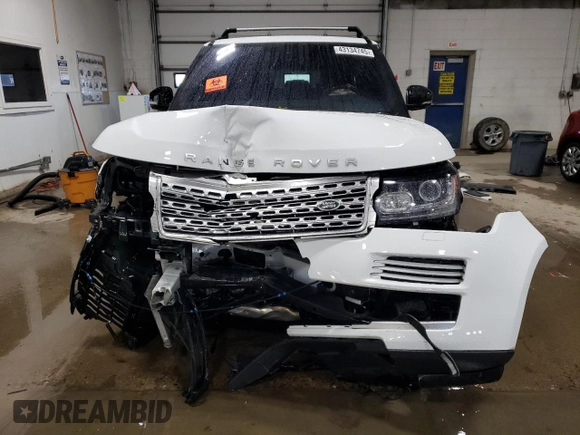 2014 Land Rover Range Rover Supercharged z VIN SALGS3TF3EA177856, wystawiony jako Copart lot #43134745 z przebiegiem 98 928 mil mil oraz Szkoda całkowita • Salvage title. Historia ofert i sprzedaży dostępna na DreamBid. Obrazek 5.