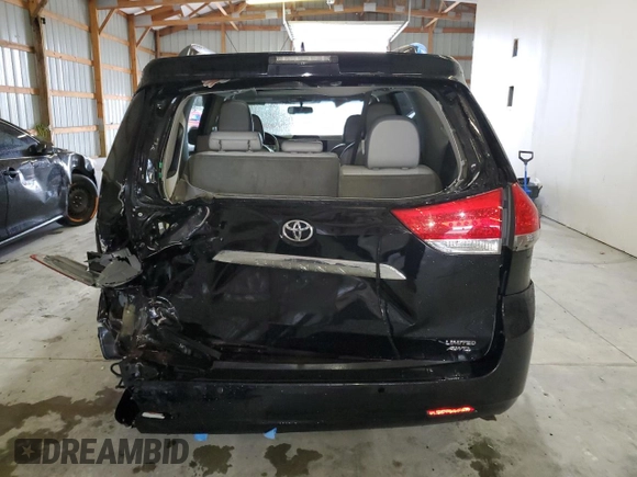 2013 Toyota Sienna XLE with VIN 5TDDK3DC7DS053587, listed as a Copart auction lot 51430625 with 157,860 mi miles and Salvage Title. Bid and sale history available at DreamBid. Image 6.